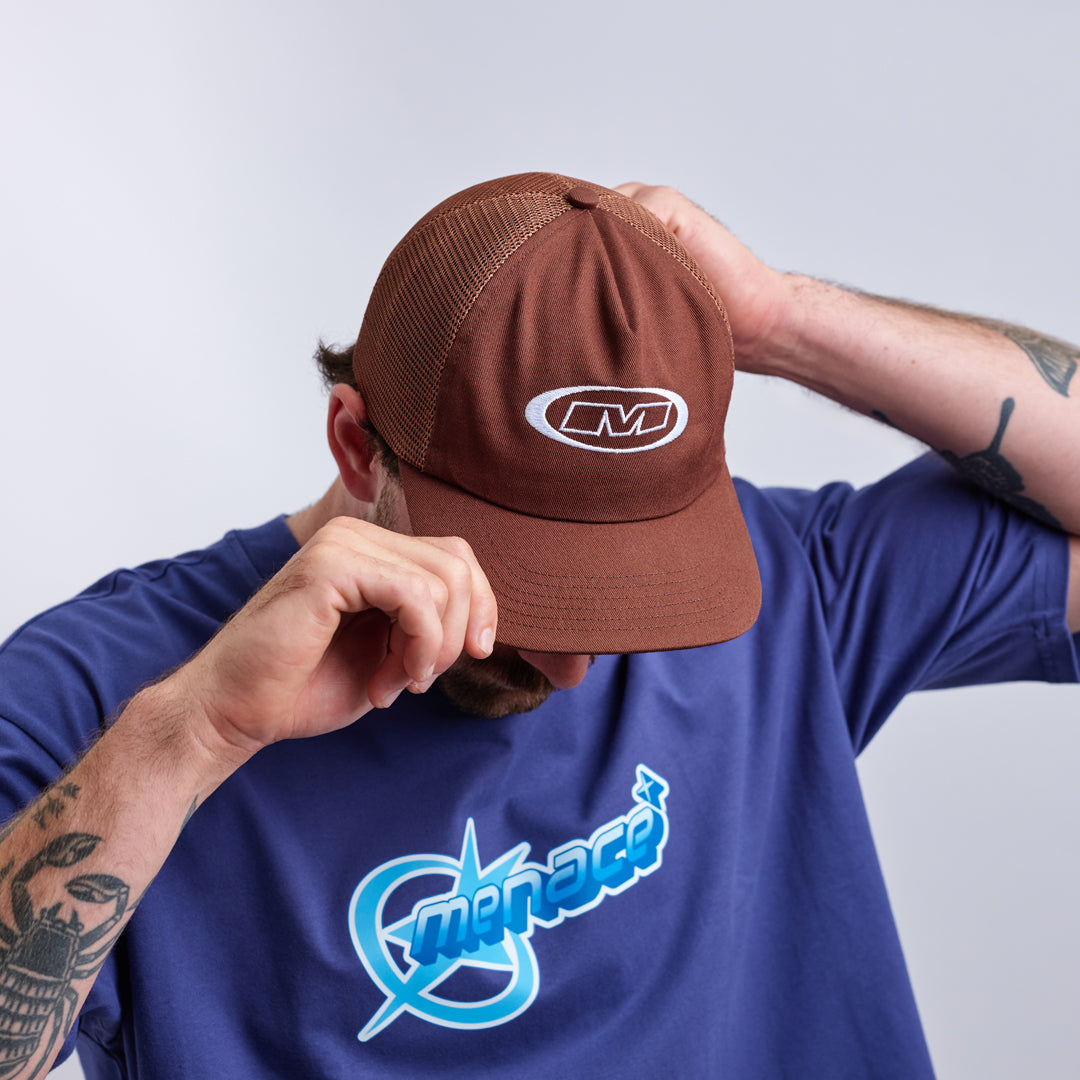 Mzone Mesh Hat (Brown)