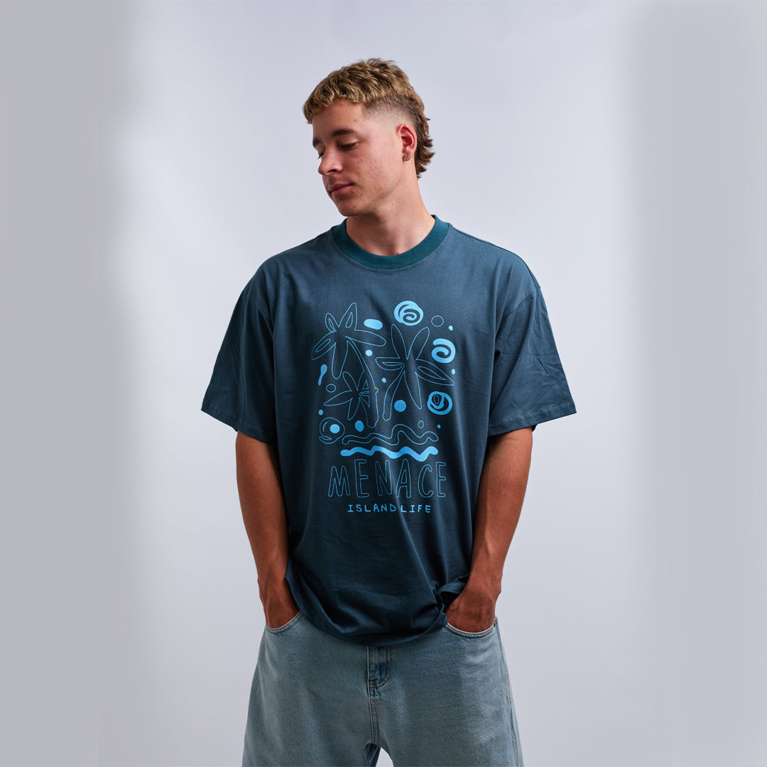 Island Life T-shirt (Teal)