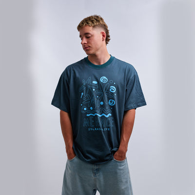 Island Life T-shirt (Teal)