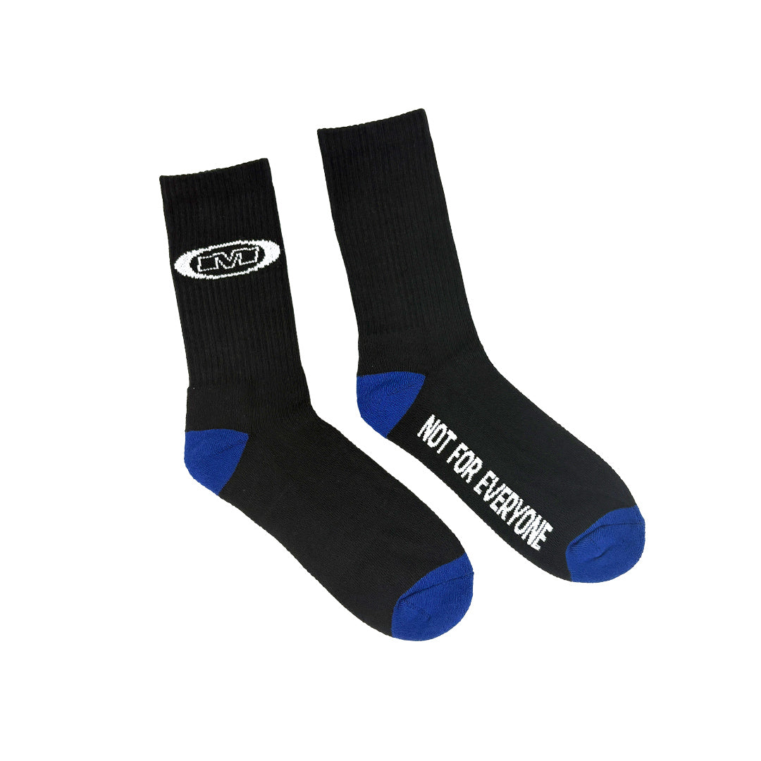 Mlogo Socks (blk/blue)