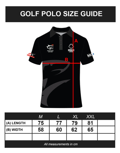 River Shark Golf Polo