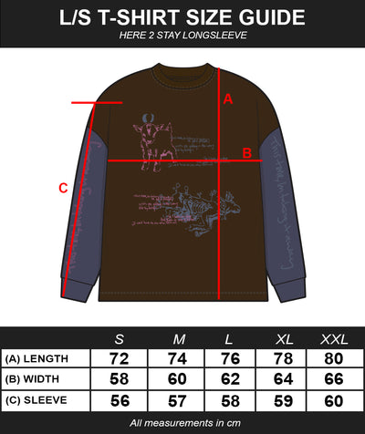 Here 2 Stay L/S Tee