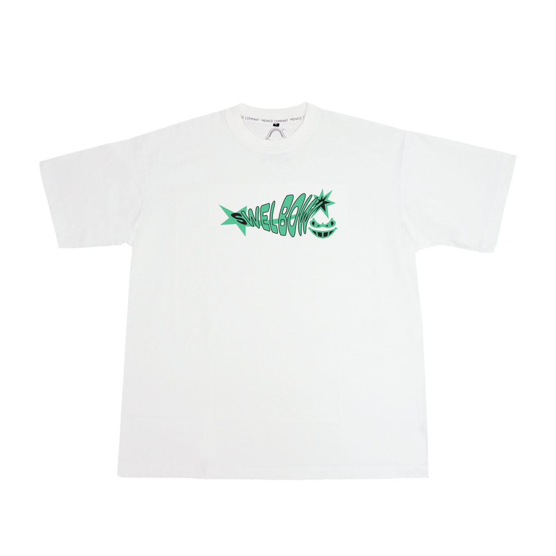 Swelbow Sally Runs Tee (white)